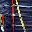 EPDM flexible connections loaded on a truck.