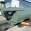 Steam vent silencer for the power generation industry.