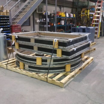 expansion joints ready for shipment